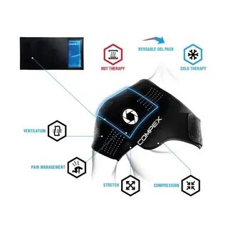 Compex Coldform - Hideg / Meleg Terápiás Kompressziós Váll Rögzítő